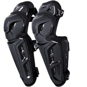 Motorcycle Knee Shin Guard Pads for Men Anti-Slip 2 in 1 Protector Adjustable